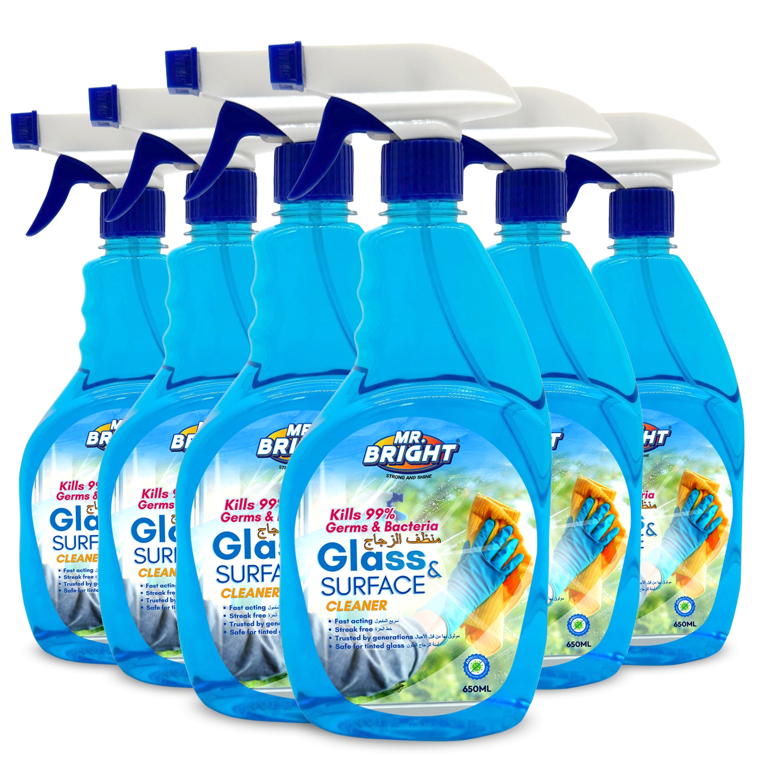 Glass & Window Cleaner 750ML Pack of 6 - Yalla Grocer