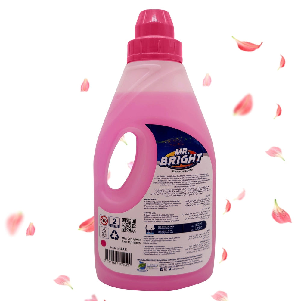 Fabric Softner Pink Blossom 2 Liter