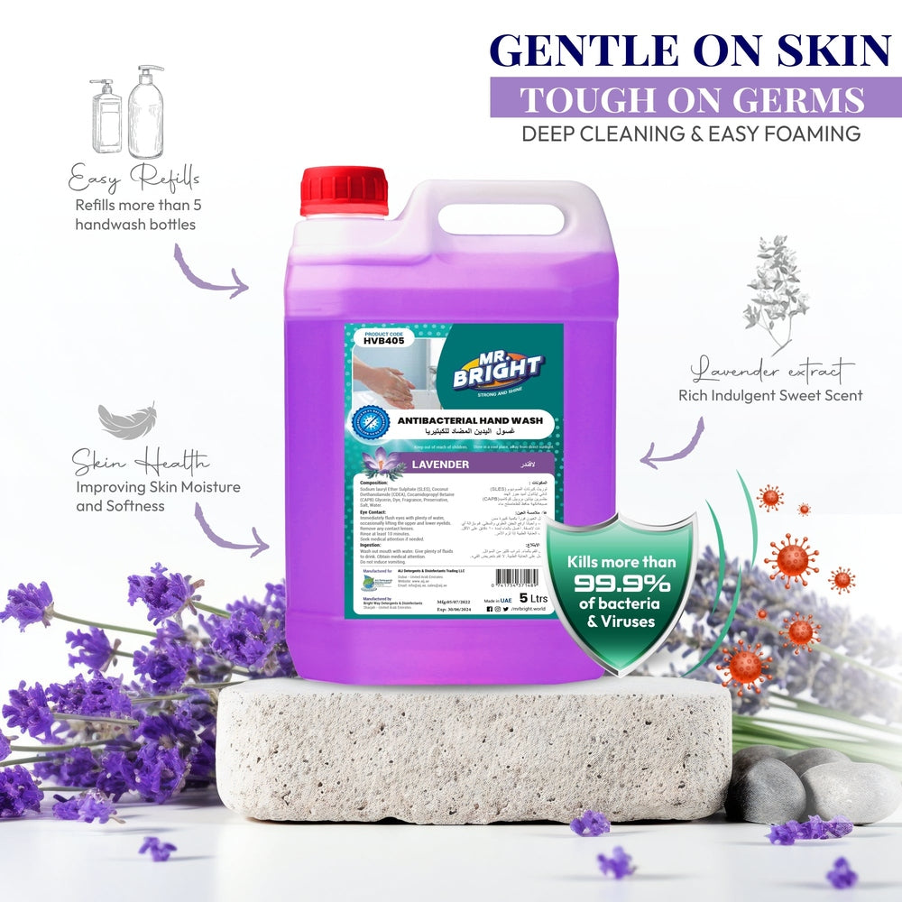 Antibacterial Hand Wash 5 Liter Refil