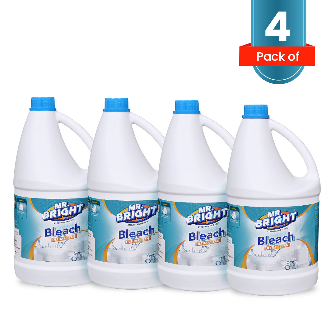 Premium Bleach Liquid Orignal 3.78 Liters Pack of 4