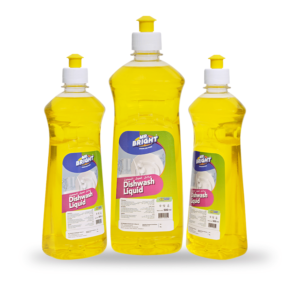 Dishwash Liquid with Lemon Scent 500ML