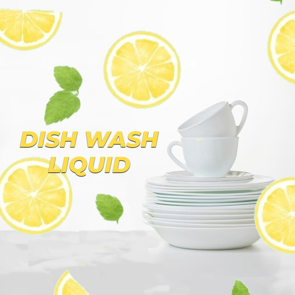 Dishwash Liquid with Lemon Scent 500ML