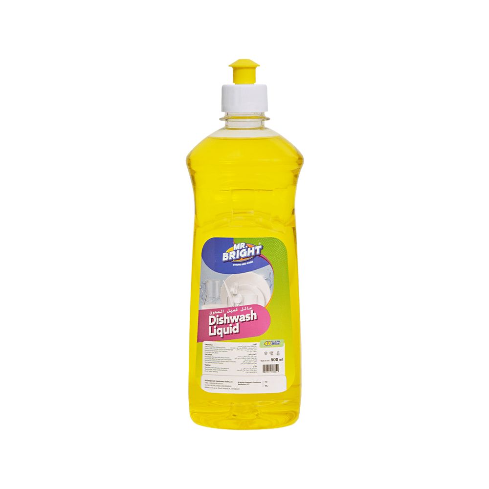 Dishwash Liquid with Lemon Scent 500ML